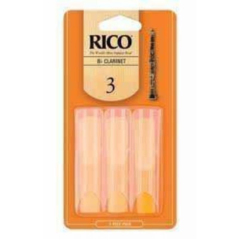 Rico Royal Rca0330 Bb Klarnet Kamışı, (3’lü Paket), No:3 1