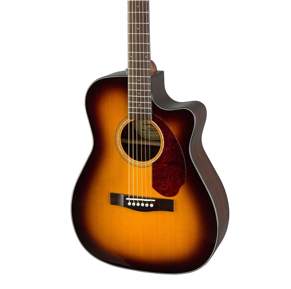 Fender CC-140SCE Concert Sunburst Elektro Akustik Gitar 3