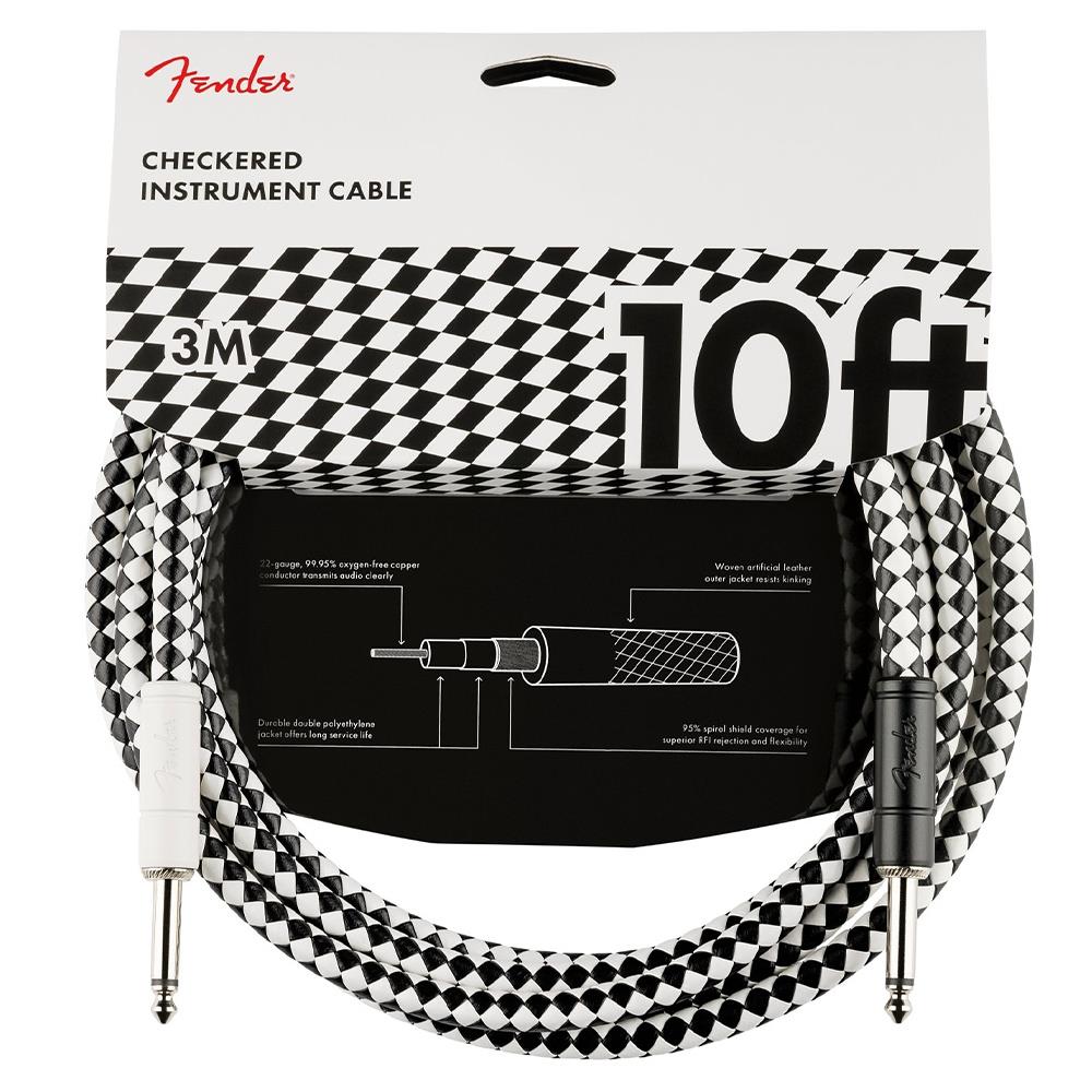 Fender Professional Checkerboard 3m Enstrüman Kablosu 1