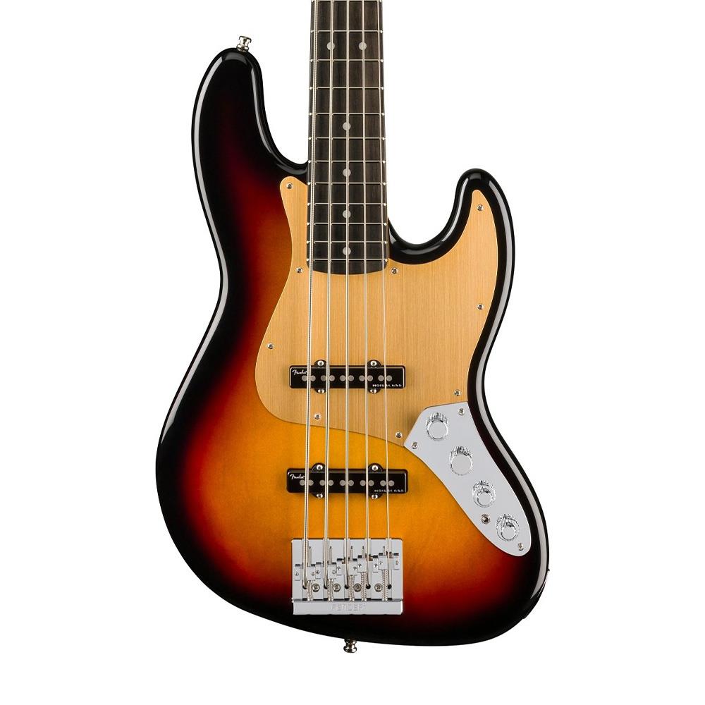 Fender American Ultra II Jazz Bass V Abanoz Klavye Ultraburst 5 Telli Bas Gitar 3