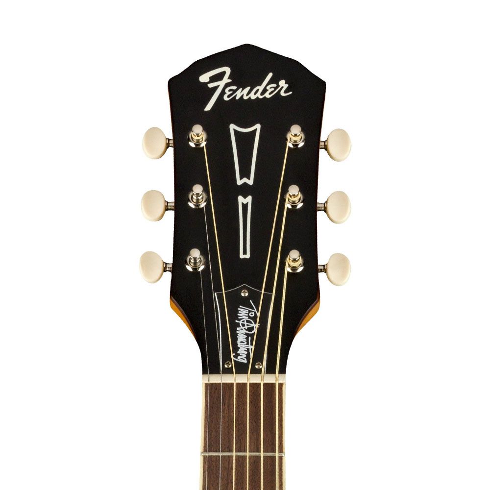 Fender Tim Armstrong Hellcat Natural Solak Elektro Akustik Gitar 3