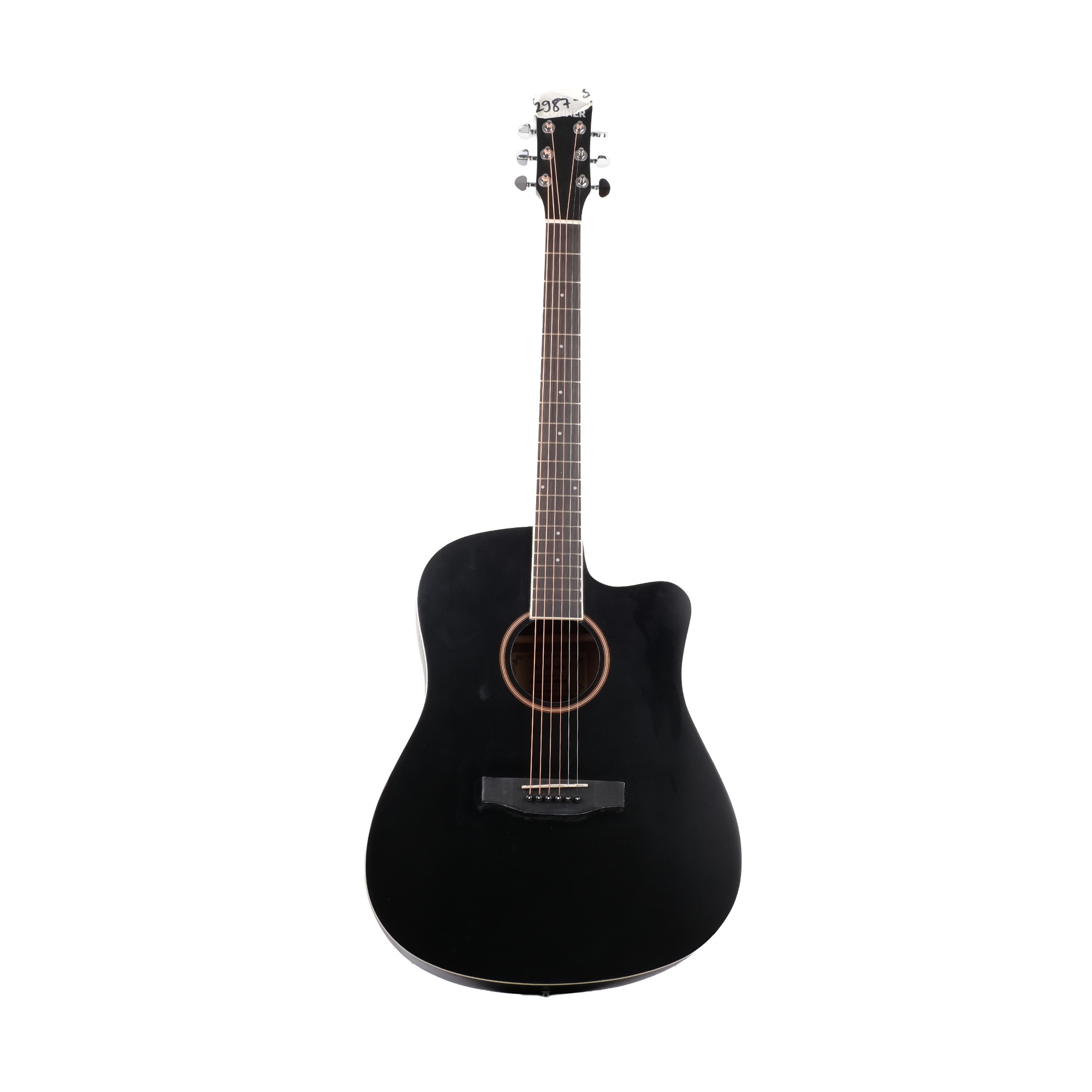 [Outlet] Donner DAG-1CB Cutaway Akustik Gitar-Siyah (OL 25-25065) 1