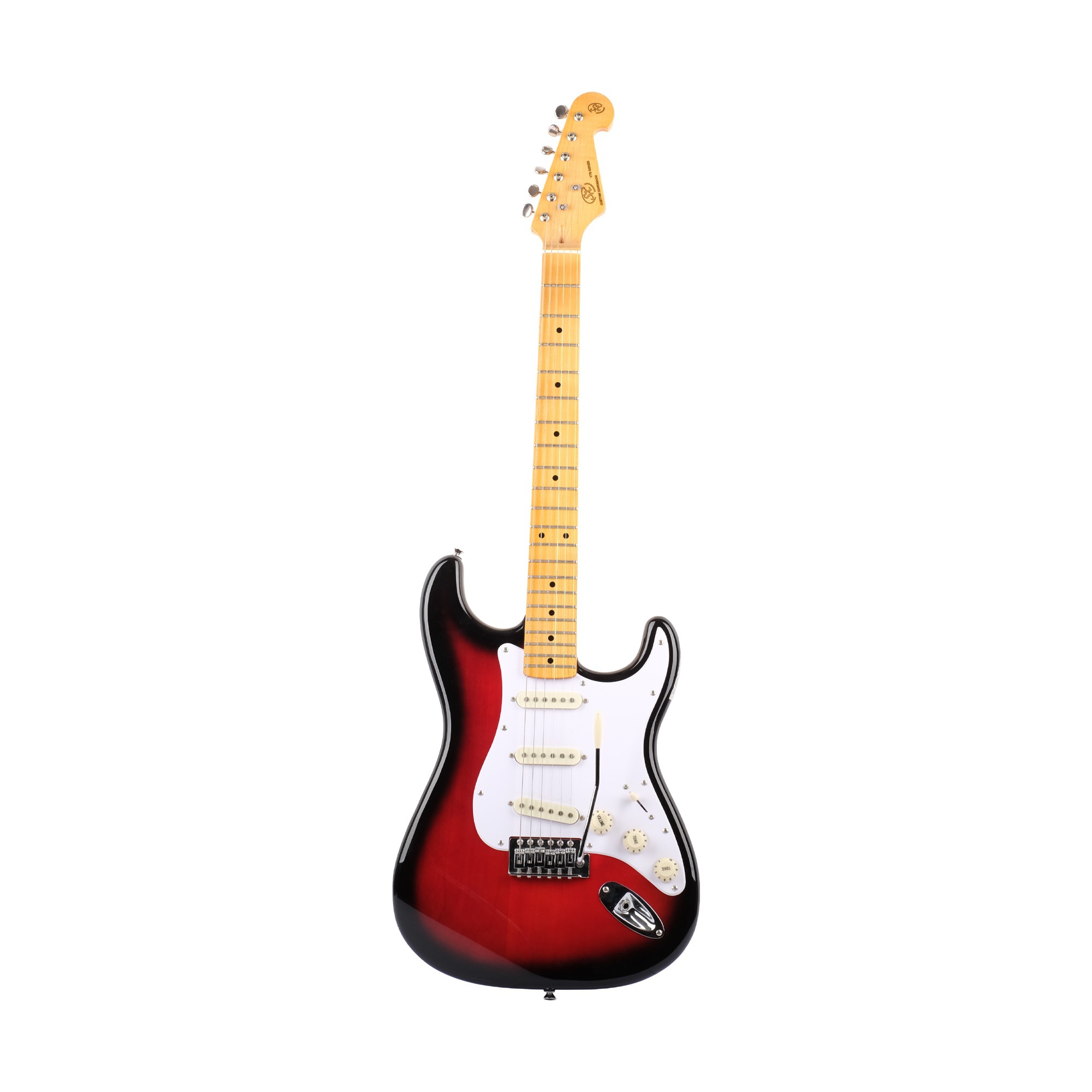 [Outlet] SX Stratocaster Elektro Gitar (2-Tone Sunburst) (OL 25-25064) 1