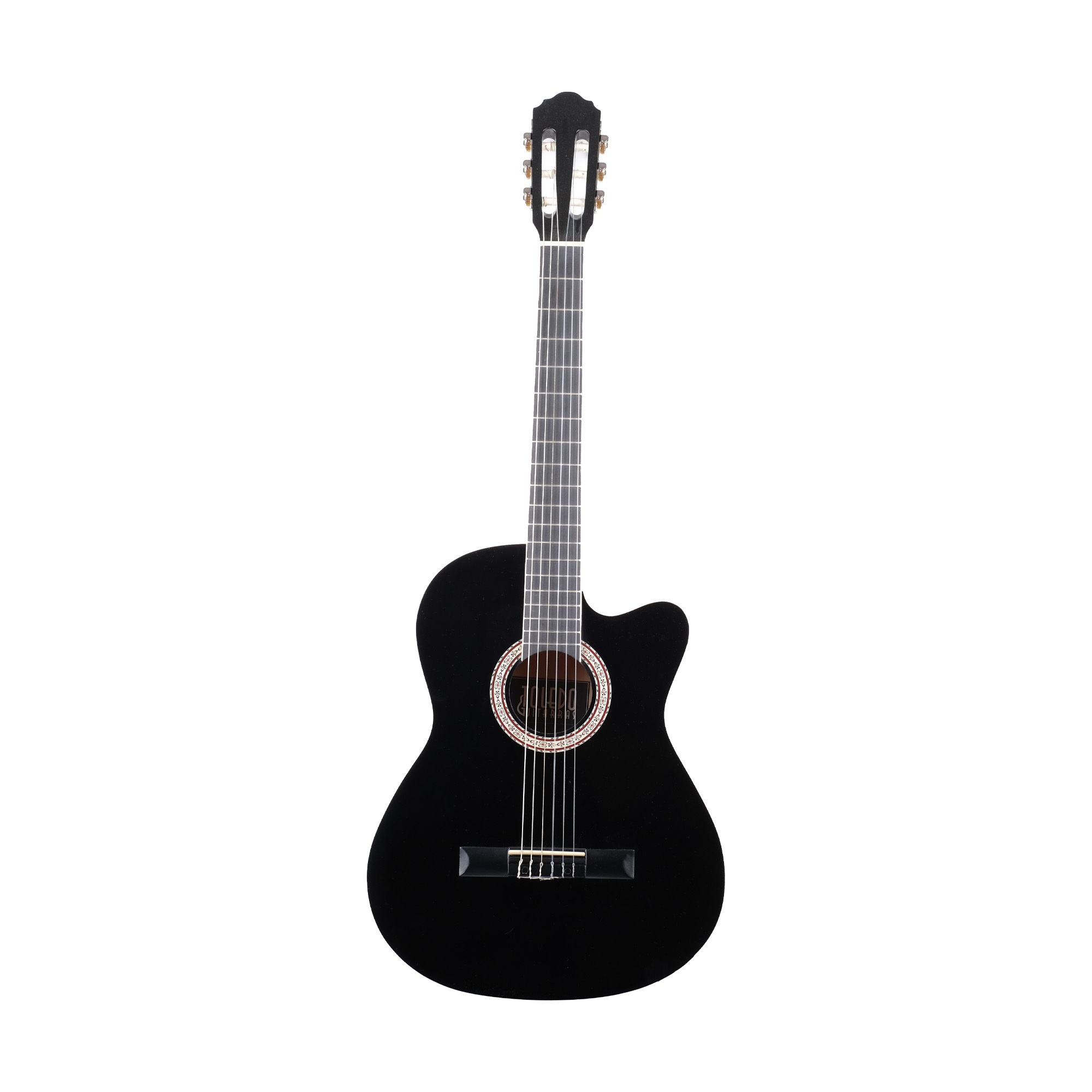 [Outlet] Toledo LC-3900CBK 4/4 Klasik Gitar (Siyah) (OL 25-25061) 1