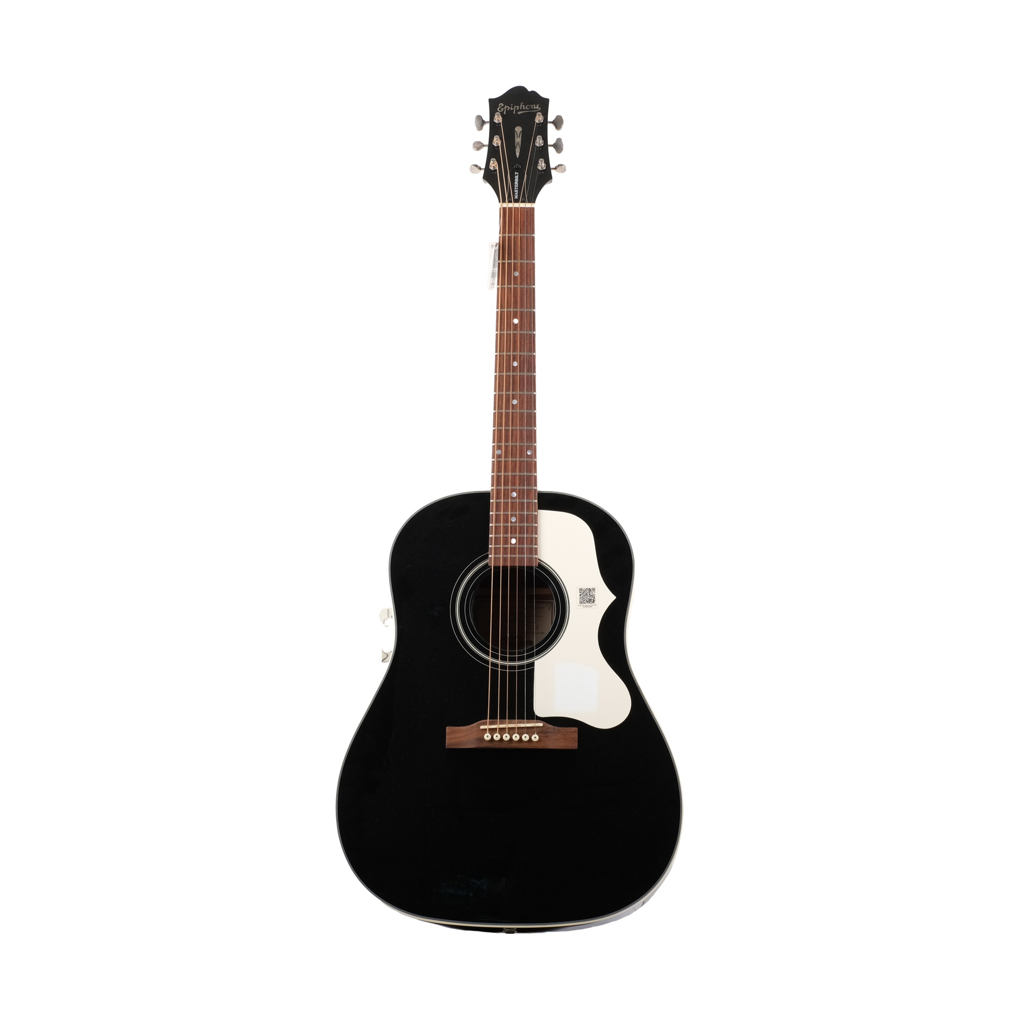 [Outlet] Epiphone Masterbilt AJ-45ME Elektro Akustik Gitar (Ebony) (OL-22-104) 1