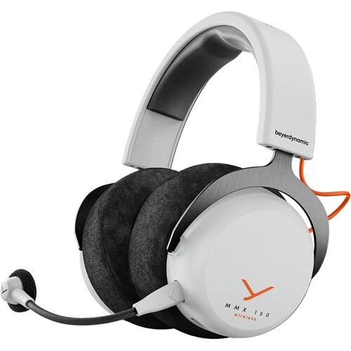 Beyerdynamic MMX 150 Wireless Arctic White Oyuncular için Çıkabilir Mikrofonlu Kablosuz Headset 1