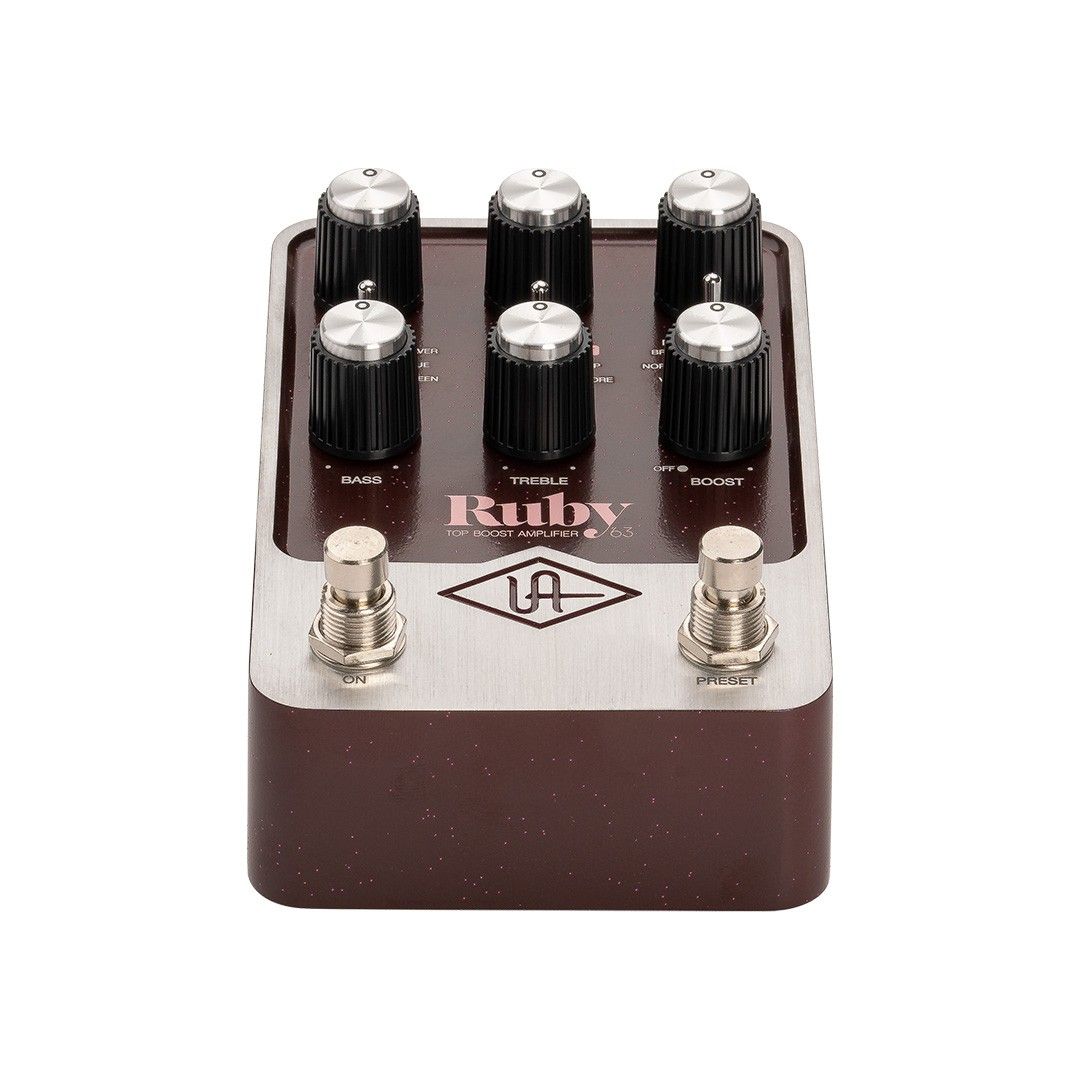 Universal Audio UAFX Ruby '63 Top Boost Amplifier Pedal 2