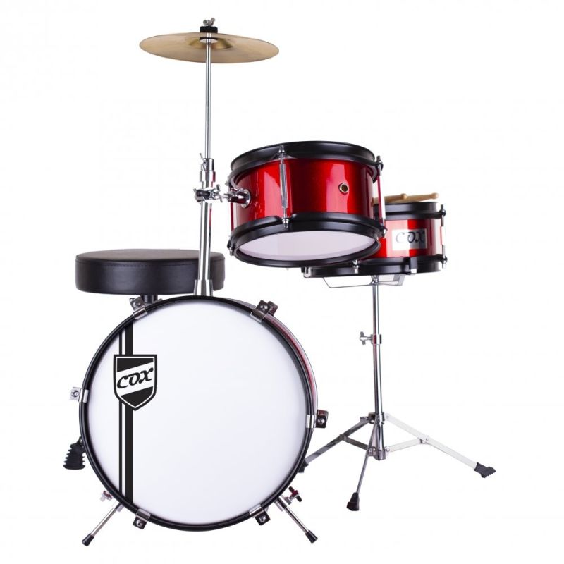 Cox Junior (Kırmızı) Çocuk Baterisi 3