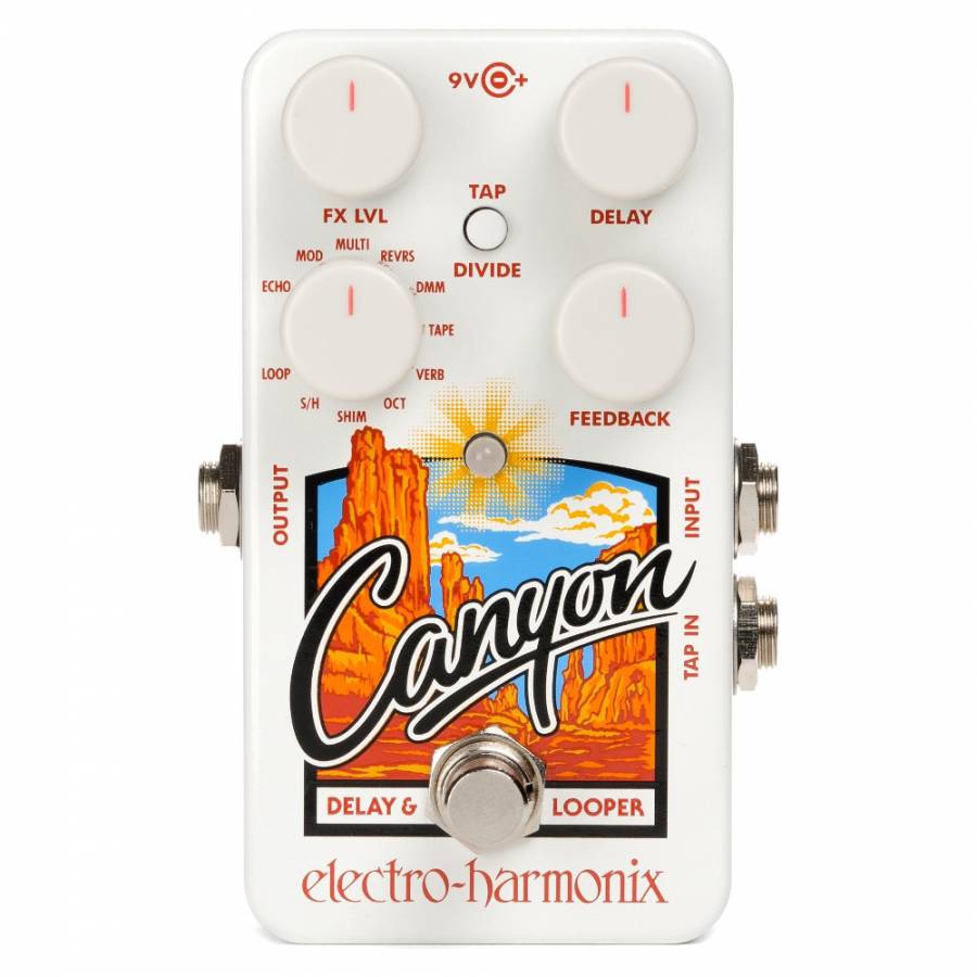 Electro Harmonix Canyon Delay &amp; Looper Pedalı 1
