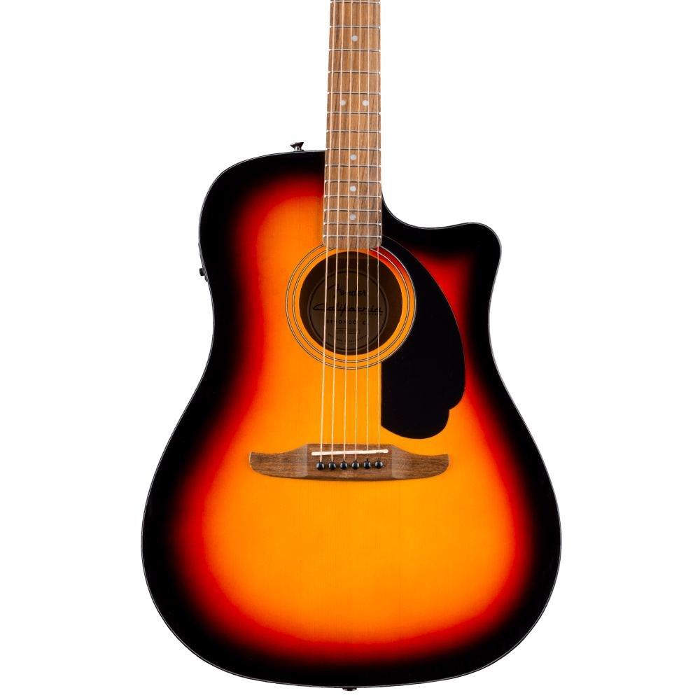Fender California Standard Redondo CE 3 Ton Sunburst Elektro Akustik Gitar 2
