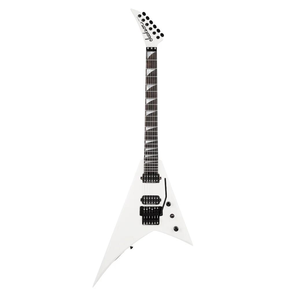 Jackson American Series Rhoads RR24 Abanoz Klavye Snow White Elektro Gitar 1