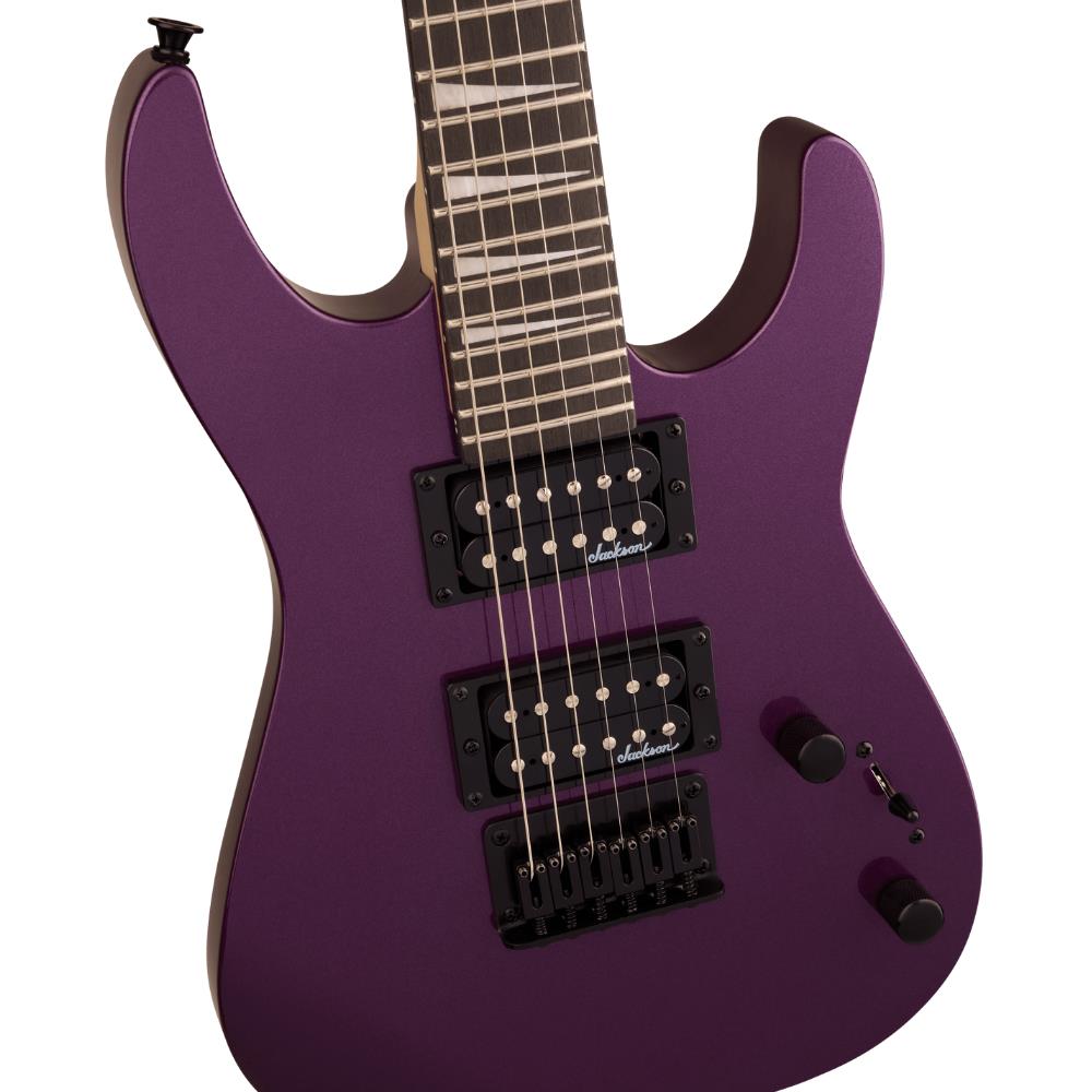 Jackson JS1X Dinky Minion Amaranth Klavye Pavo Purple Elektro Gitar 2