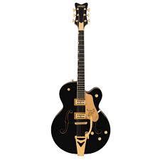 Gretsch Synchromatic Falcon Hollowbody Bigsby Abanoz Klavye Black Elektro Gitar 1