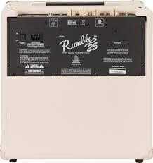 Fender Limited Edition Rumble 25 V3 Ivory Bas Gitar Amfisi UK 3