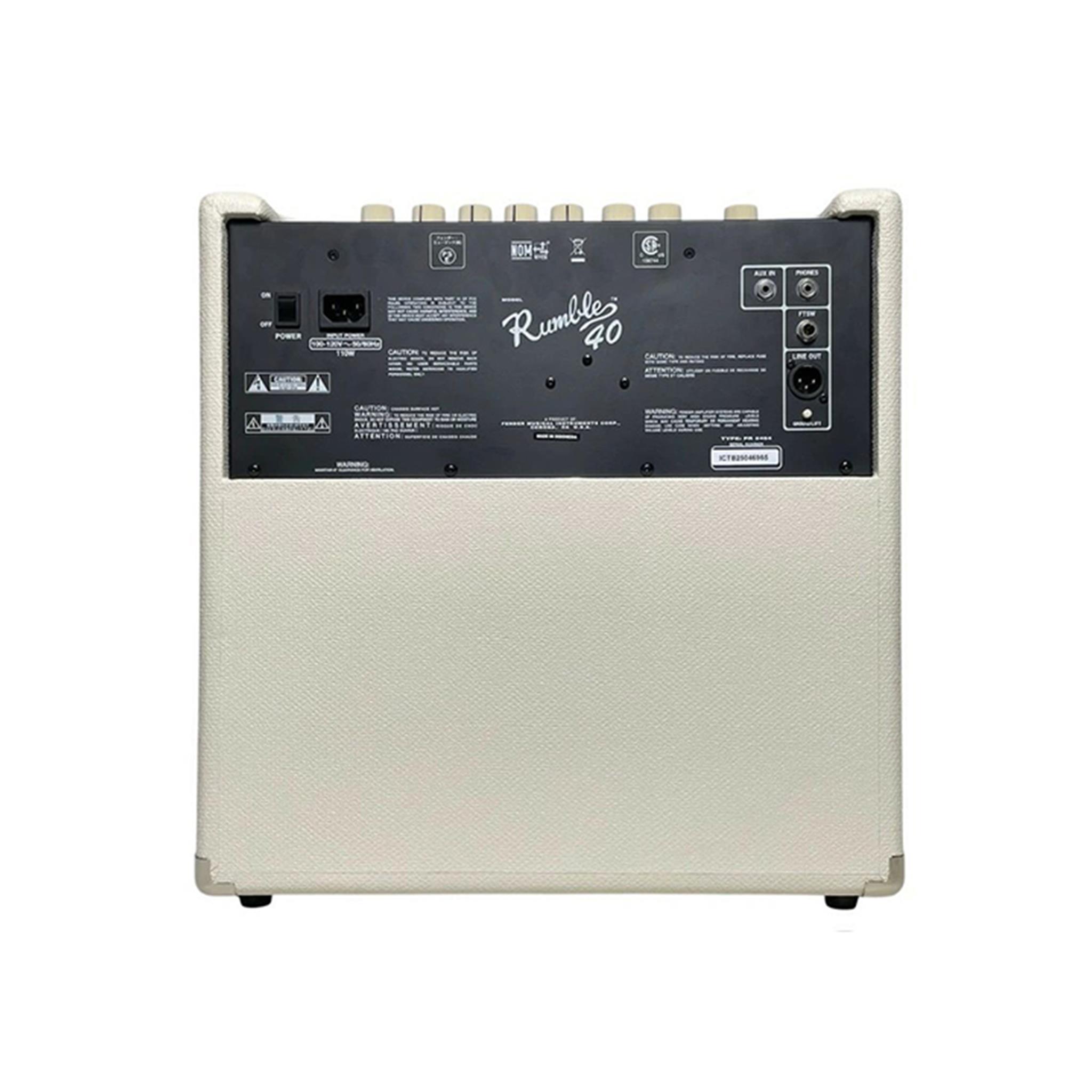 Fender Limited Edition Rumble 40 V3 Ivory Bas Gitar Amfisi 2