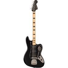 Squier Limited Edition Classic Vibe Bass VI Akçaağaç Klavye BPG MATH Black 6 Telli Bas Gitar 1