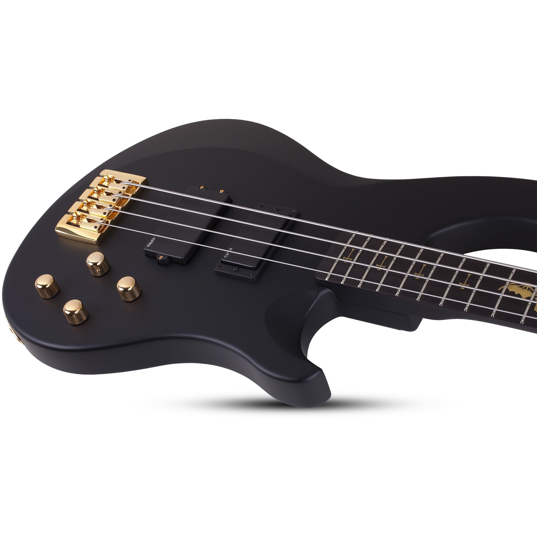 Schecter Johnny Christ Signature Bas Gitar (Mat Siyah) 3