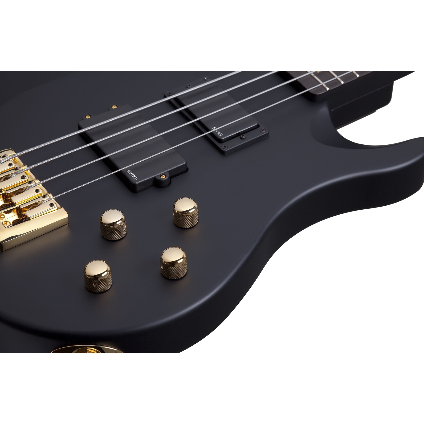 Schecter Johnny Christ Signature Bas Gitar (Mat Siyah) 5