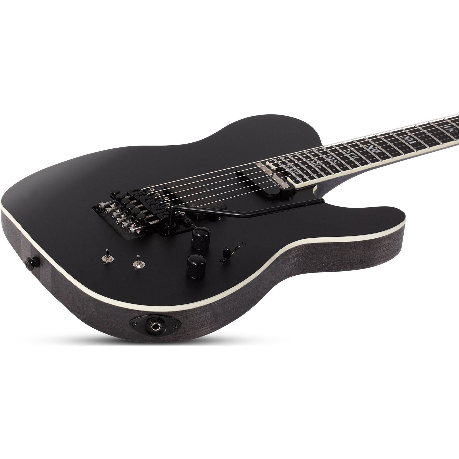 Schecter PT FR-S SLS Elite Evil Twin Elektro Gitar (Mat Siyah) 2