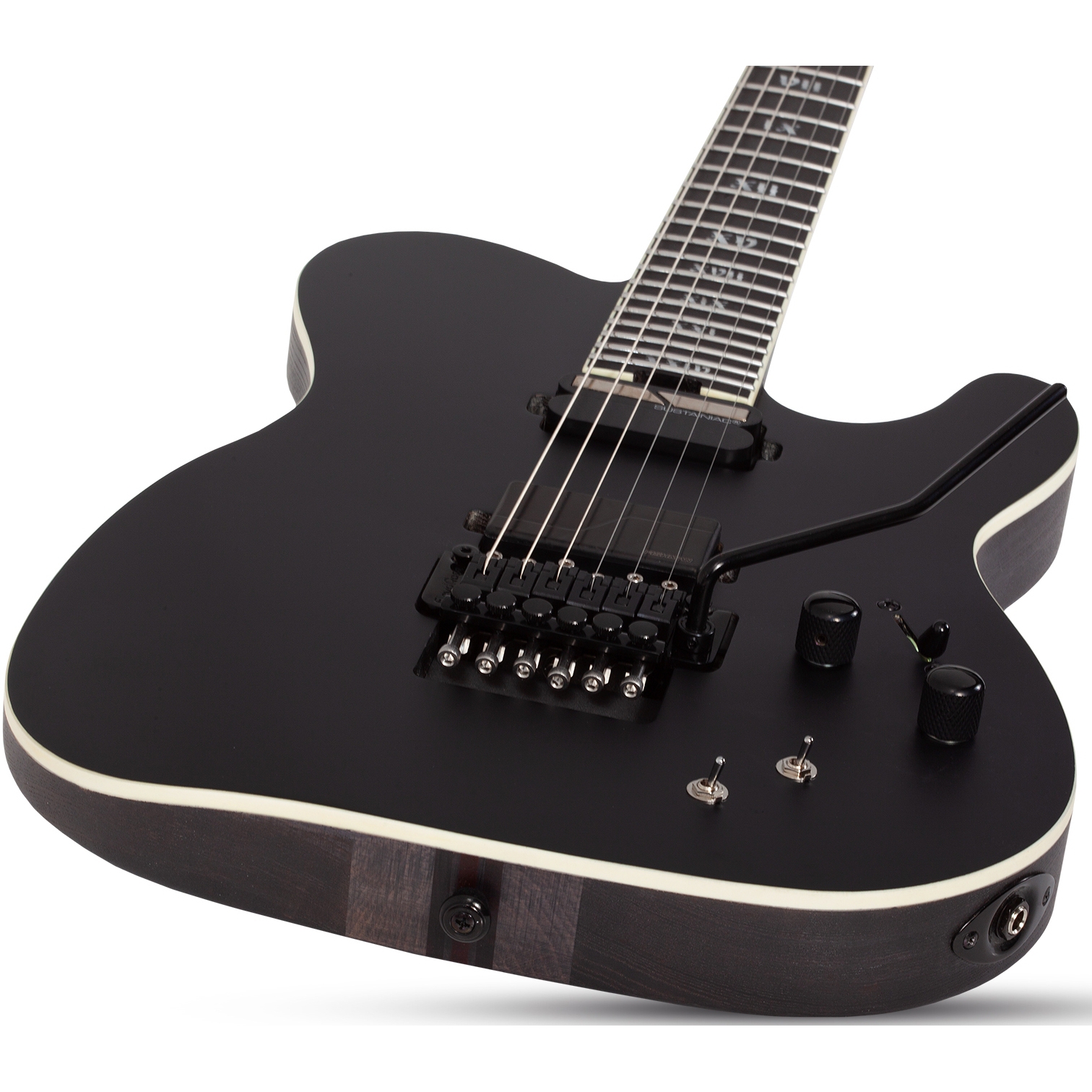 Schecter PT FR-S SLS Elite Evil Twin Elektro Gitar (Mat Siyah) 3