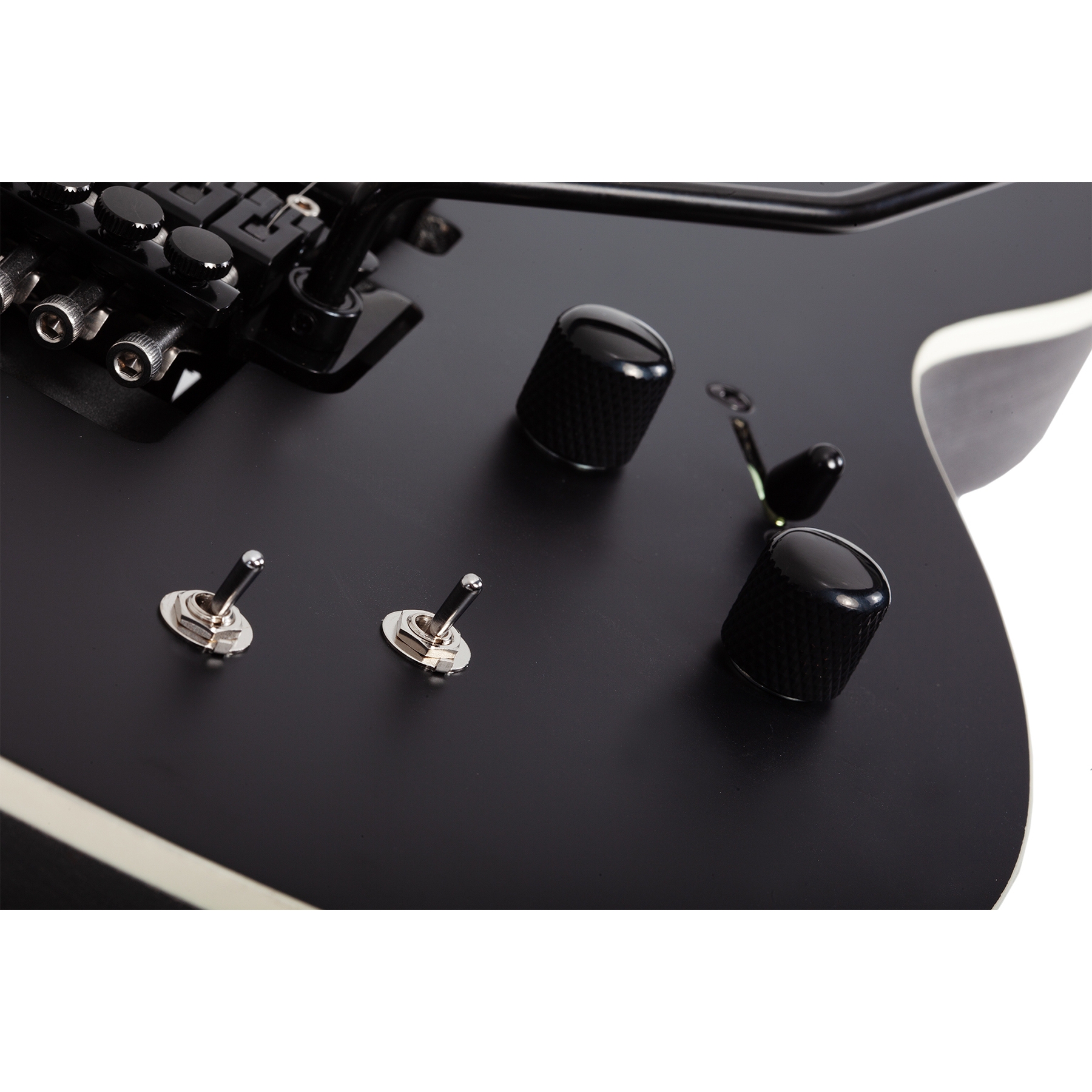 Schecter PT FR-S SLS Elite Evil Twin Elektro Gitar (Mat Siyah) 4