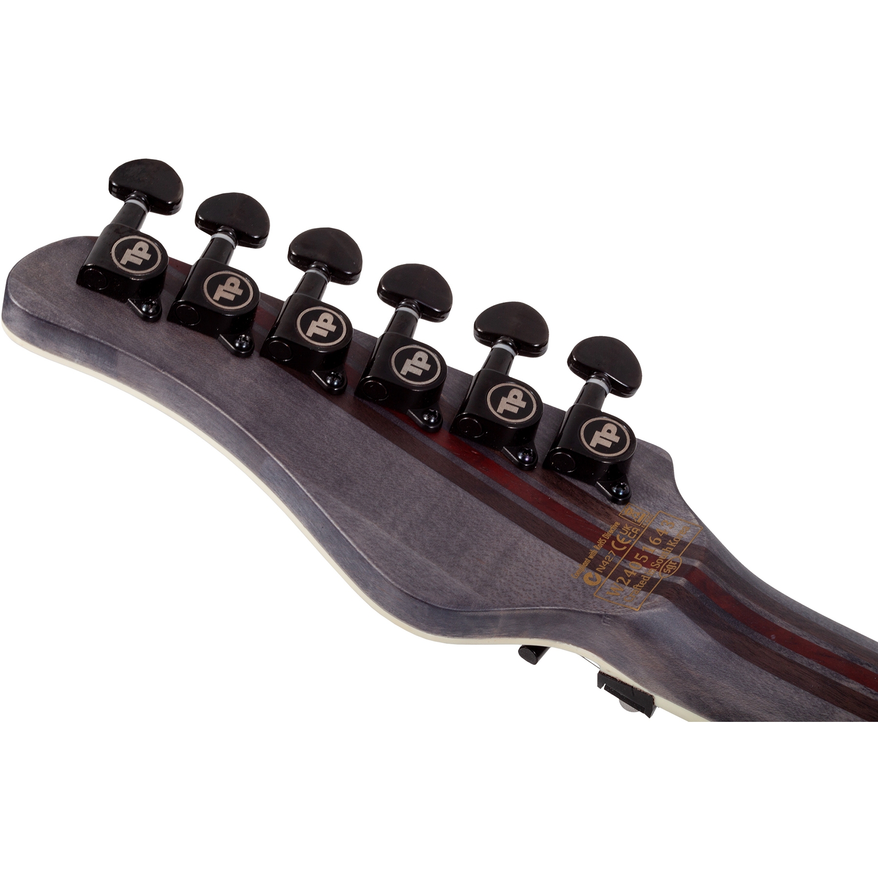 Schecter PT FR-S SLS Elite Evil Twin Elektro Gitar (Mat Siyah) 6