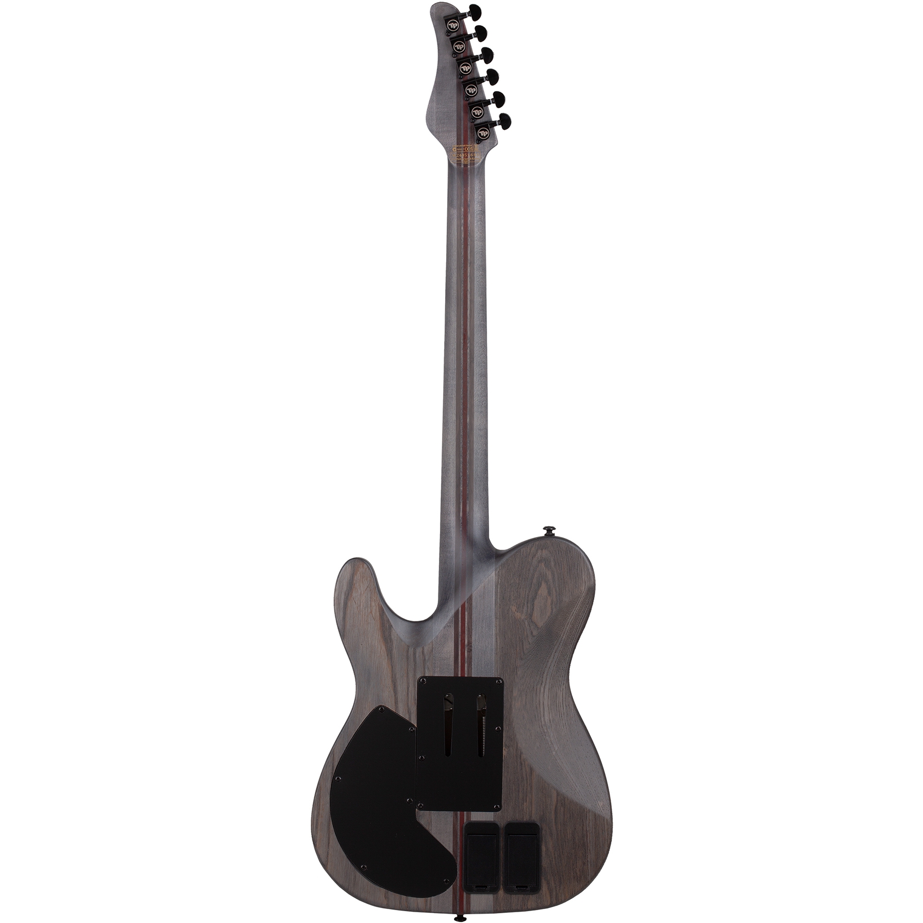 Schecter PT FR-S SLS Elite Evil Twin Elektro Gitar (Mat Siyah) 8