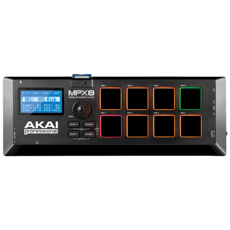 AKAI MPX8 Sample Pad Kontrol Cihazı 2