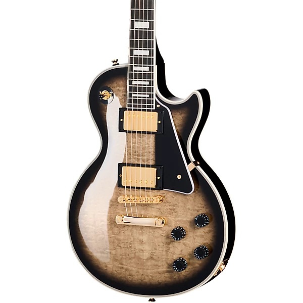 Epiphone Inspired By Gibson Custom Les Paul Custom Elektro Gitar (Cobra Burst) 2