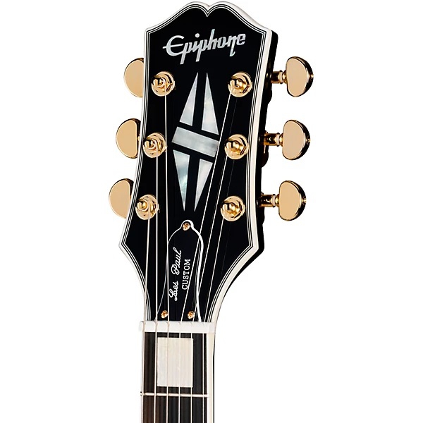 Epiphone Inspired By Gibson Custom Les Paul Custom Elektro Gitar (Cobra Burst) 3