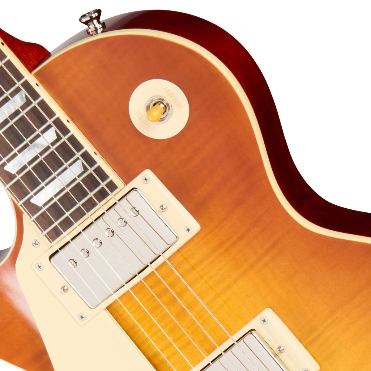 Epiphone 1960 Les Paul Standard Reissue Solak Elektro Gitar (Iced Tea Burst) 4