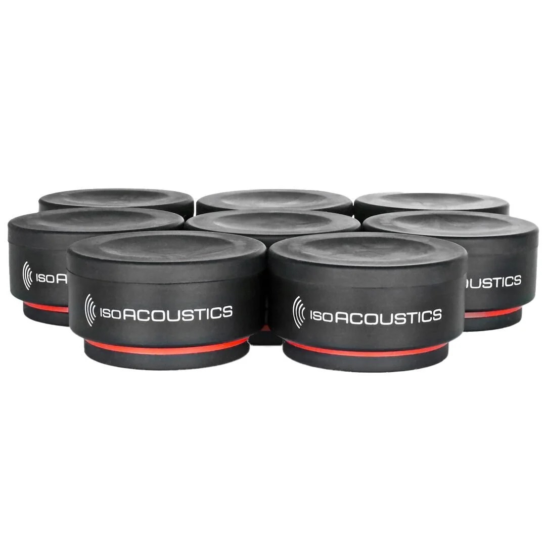 IsoAcoustics ISO-Puck Mini Bir Çift Hoparlör için Titreşim İzolatörü 8'li Set 2