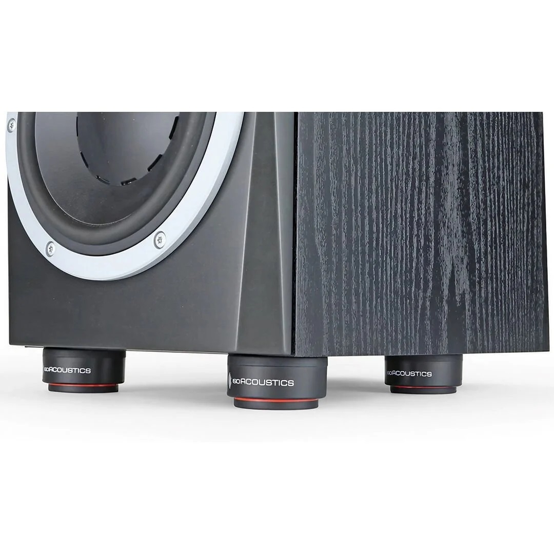 IsoAcoustics ISO-Puck Mini Bir Çift Hoparlör için Titreşim İzolatörü 8'li Set 3