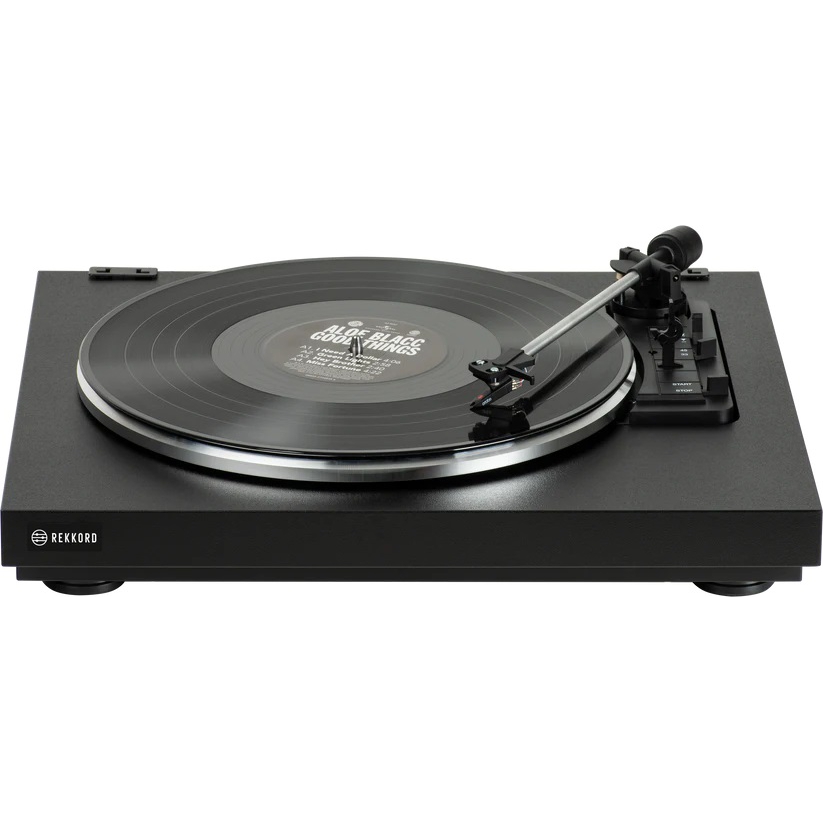 REKKORD AUDIO F110 Siyah Otomatik Pikap - AT3600L İğne ile 2