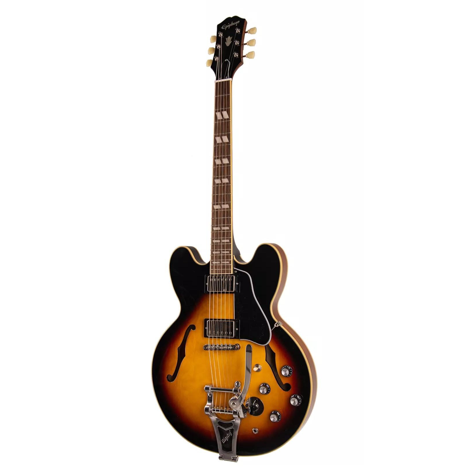 Epiphone Inspired by Gibson ES-345 Varitone Bigsby Elektro Gitar (Vintage Sunburst) 2