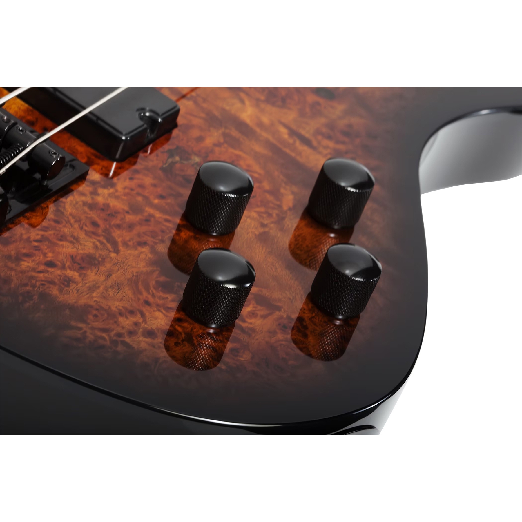 Schecter C-4 Standard Bas Gitar (Tobacco Burl) 6