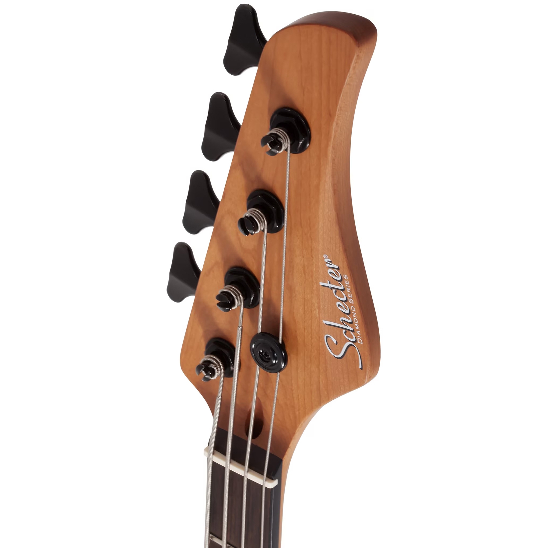 Schecter C-4 Standard Bas Gitar (Tobacco Burl) 7