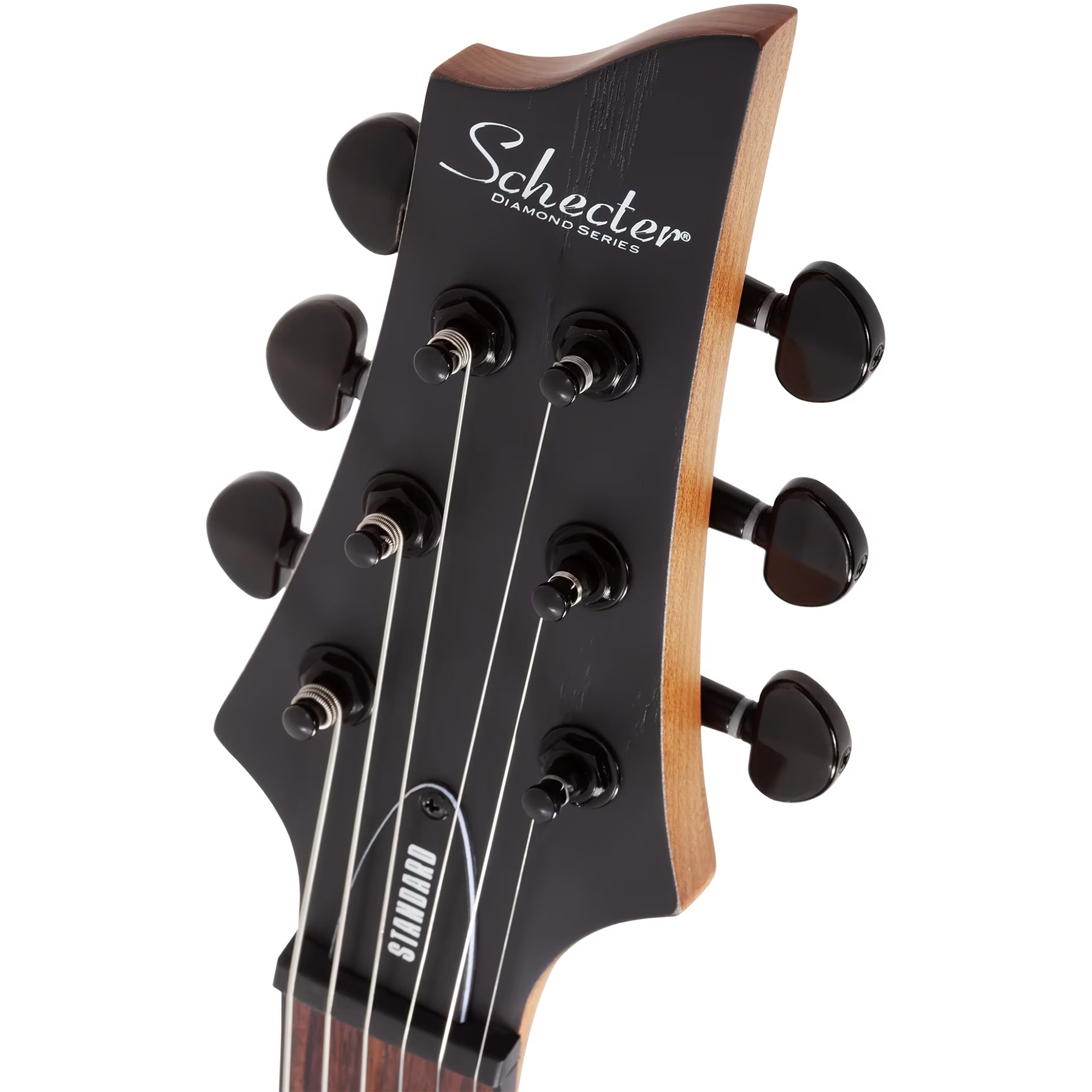 Schecter C-1 Standard Elektro Gitar (Charcoal Satin) 7