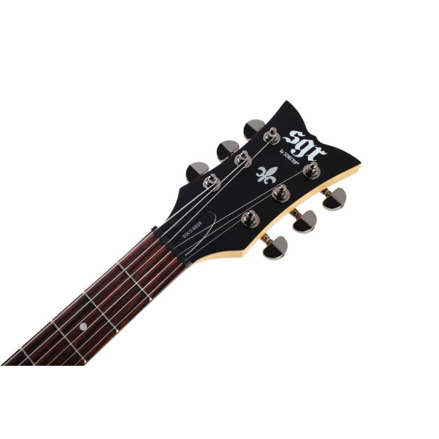 Schecter Solo-II SGR Elektro Gitar (Mat Siyah) 3