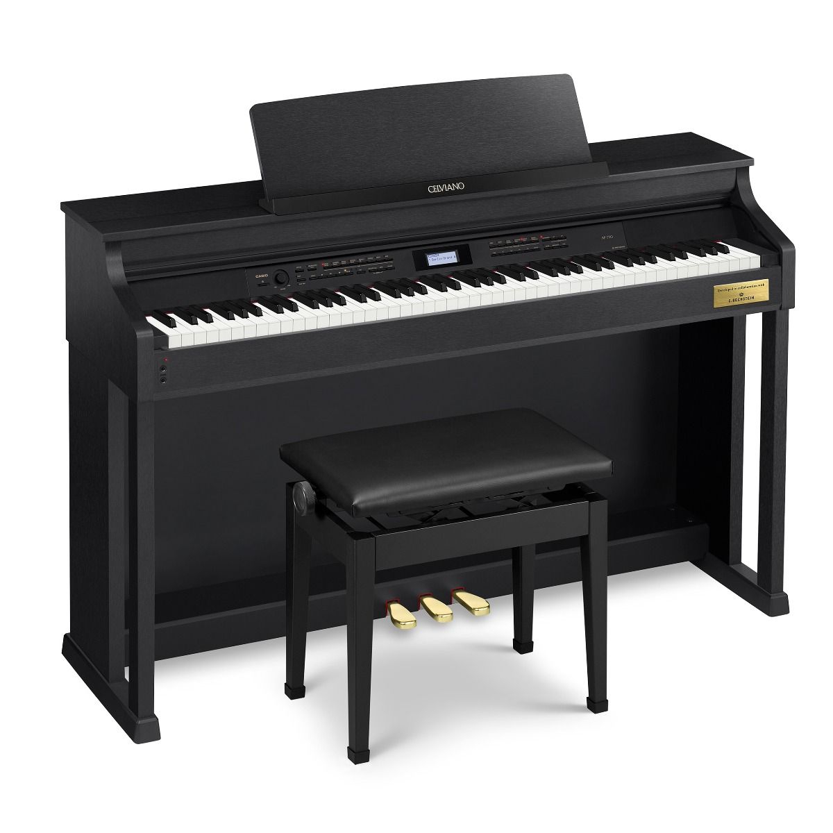 Casio AP-710 Celviano Dijital Piyano (Mat Siyah) 1