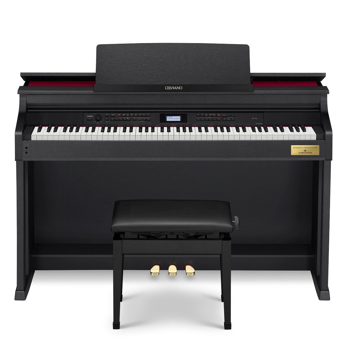 Casio AP-710 Celviano Dijital Piyano (Mat Siyah) 3