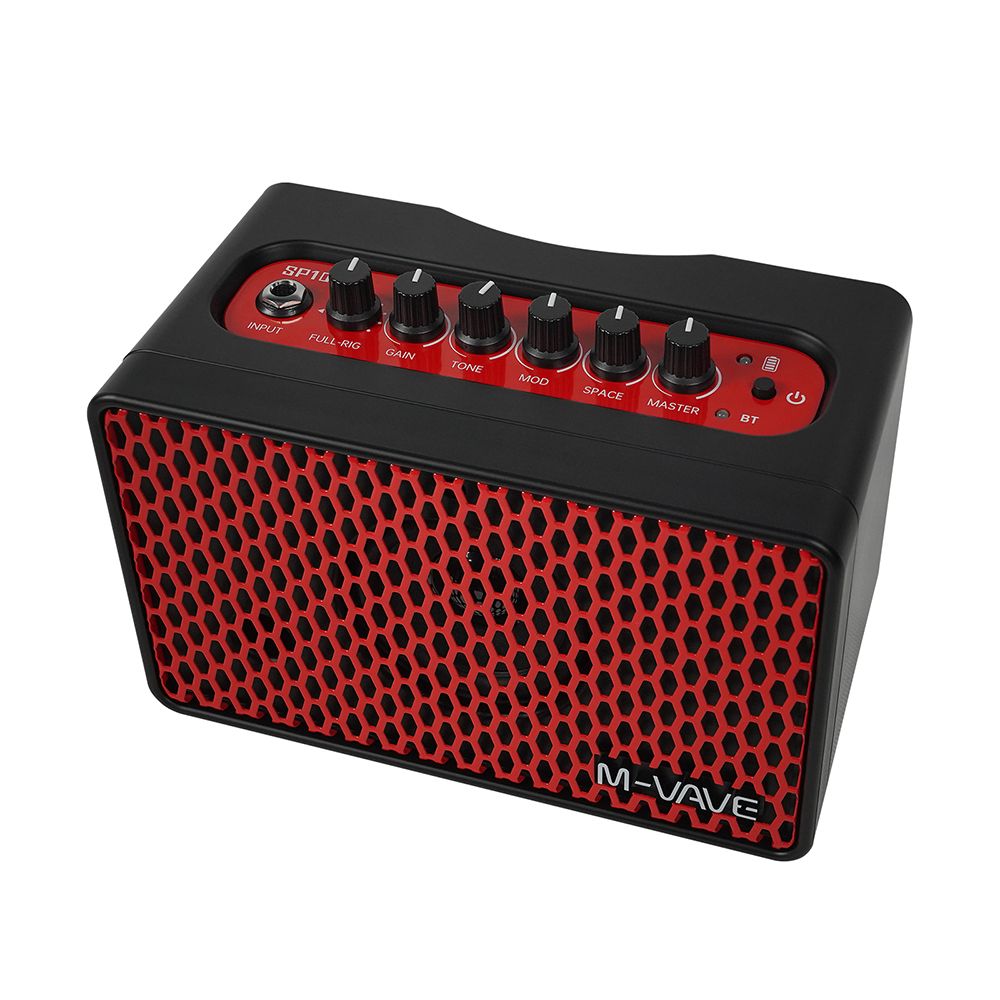 M-VAVE SP100 Taşınabilir Bluetooth’lu 10W Elektro Gitar Amfisi 2
