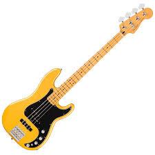 Fender Player II Modified Active Precision Bass Akçaağaç Klavye Sunshine Yellow Bas Gitar 1