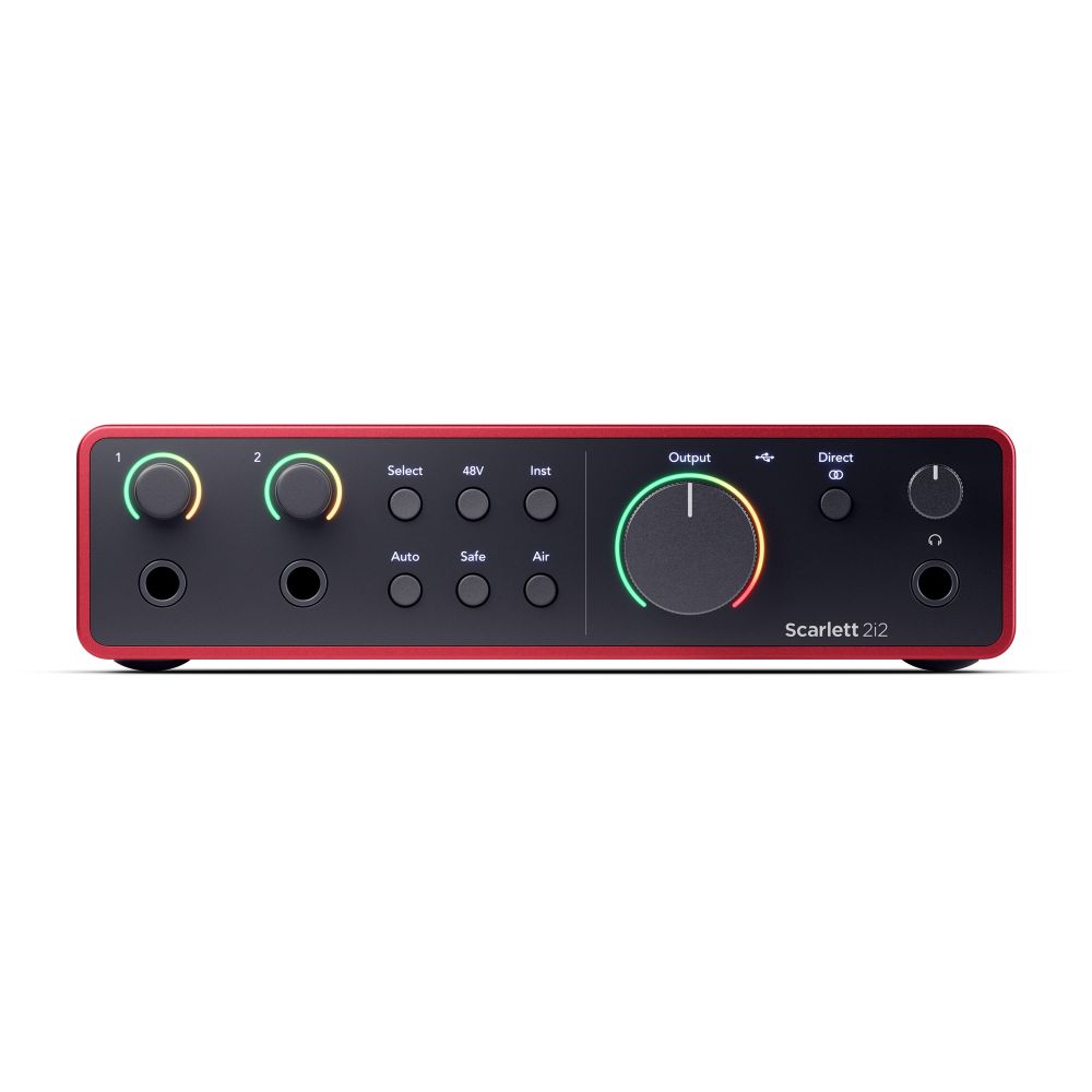 Focusrite Scarlett 2i2 Gen 4 Ses Kartı 3