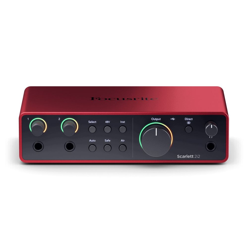 Focusrite Scarlett 2i2 Gen 4 Ses Kartı 4