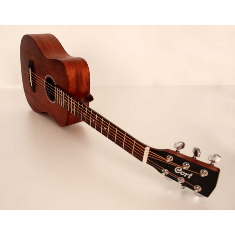 Cort Ad Mini M Op Akustik Gitar, 3/4, Çantalı, Open Pore 2