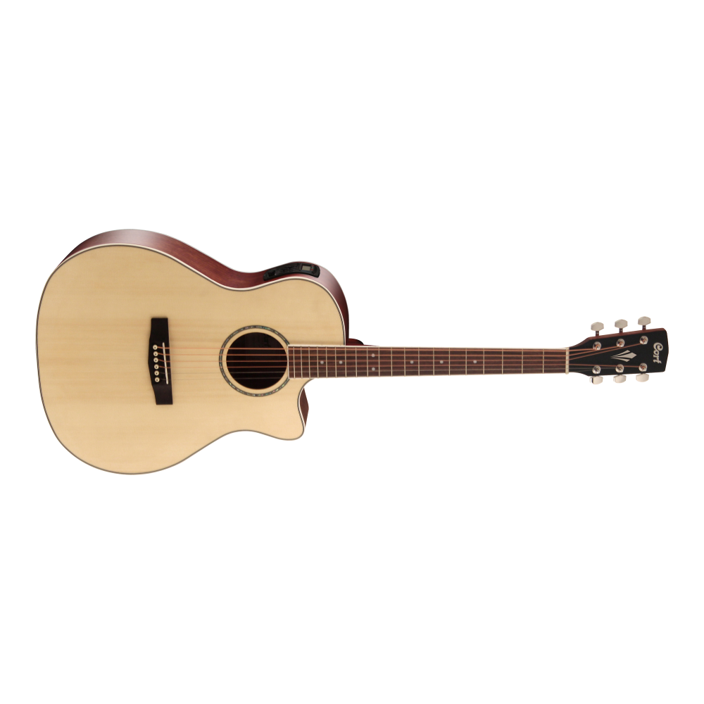 Cort Gamedx Lh Op Elektro Akustik Gitar Solak, Grand Auditorium Kasa 2