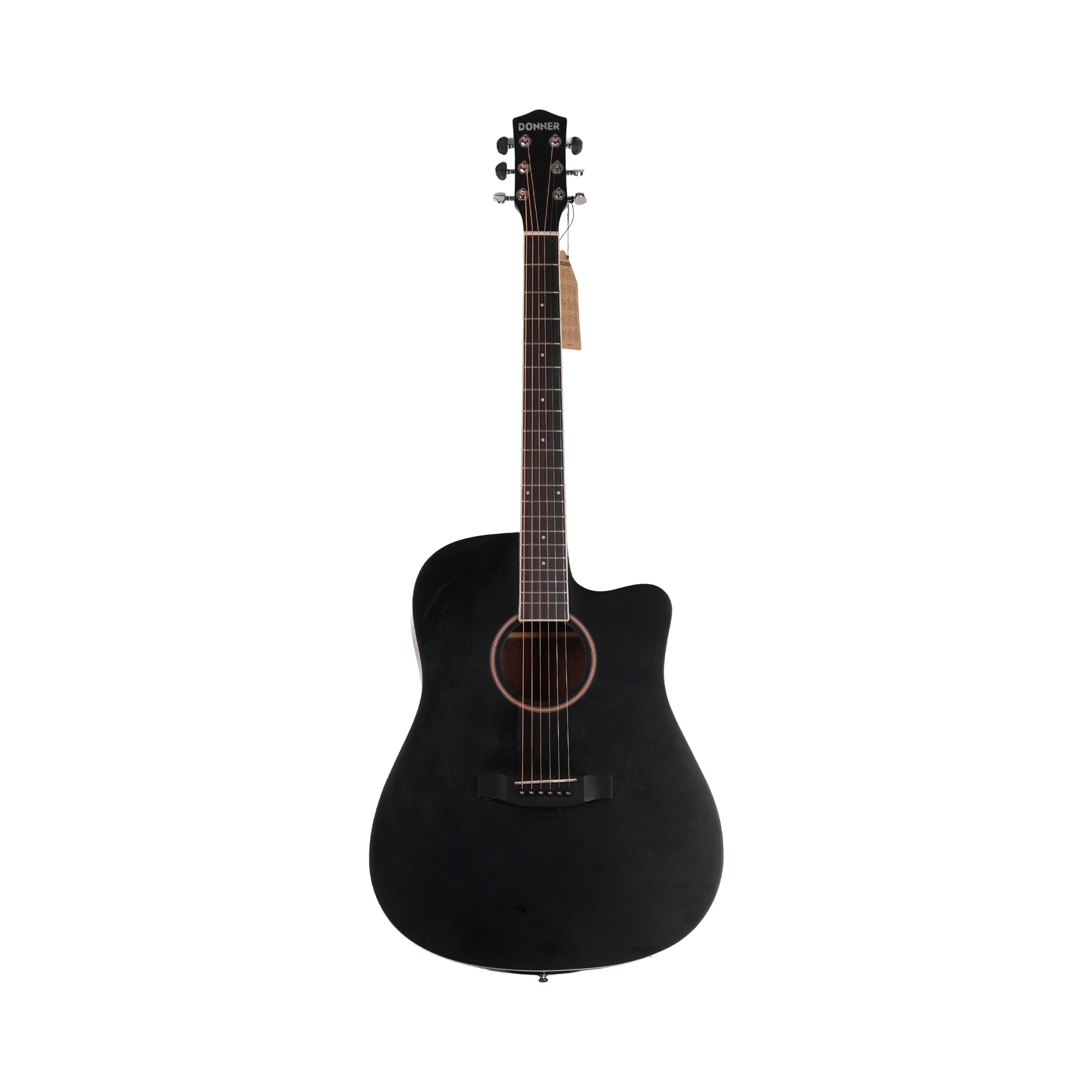 [Outlet] Donner DAG-1CB Cutaway Akustik Gitar Siyah (OL 25-26015) 1