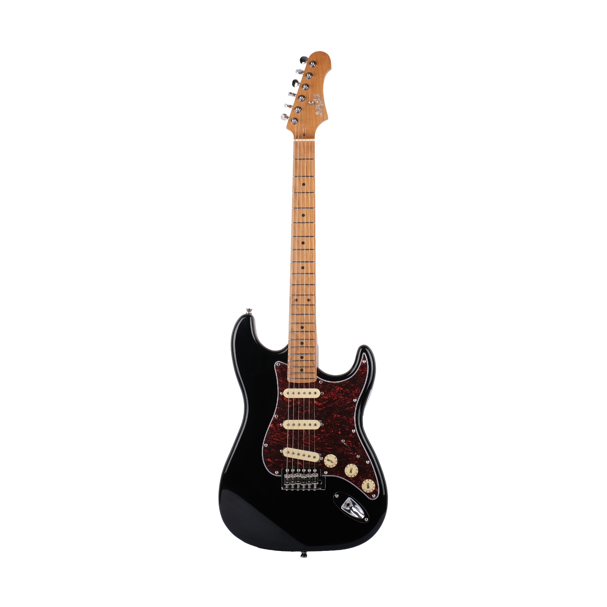 [Outlet] Jet JS-300 BK SSS Elektro Gitar (Black) (OL 25-25073) 1