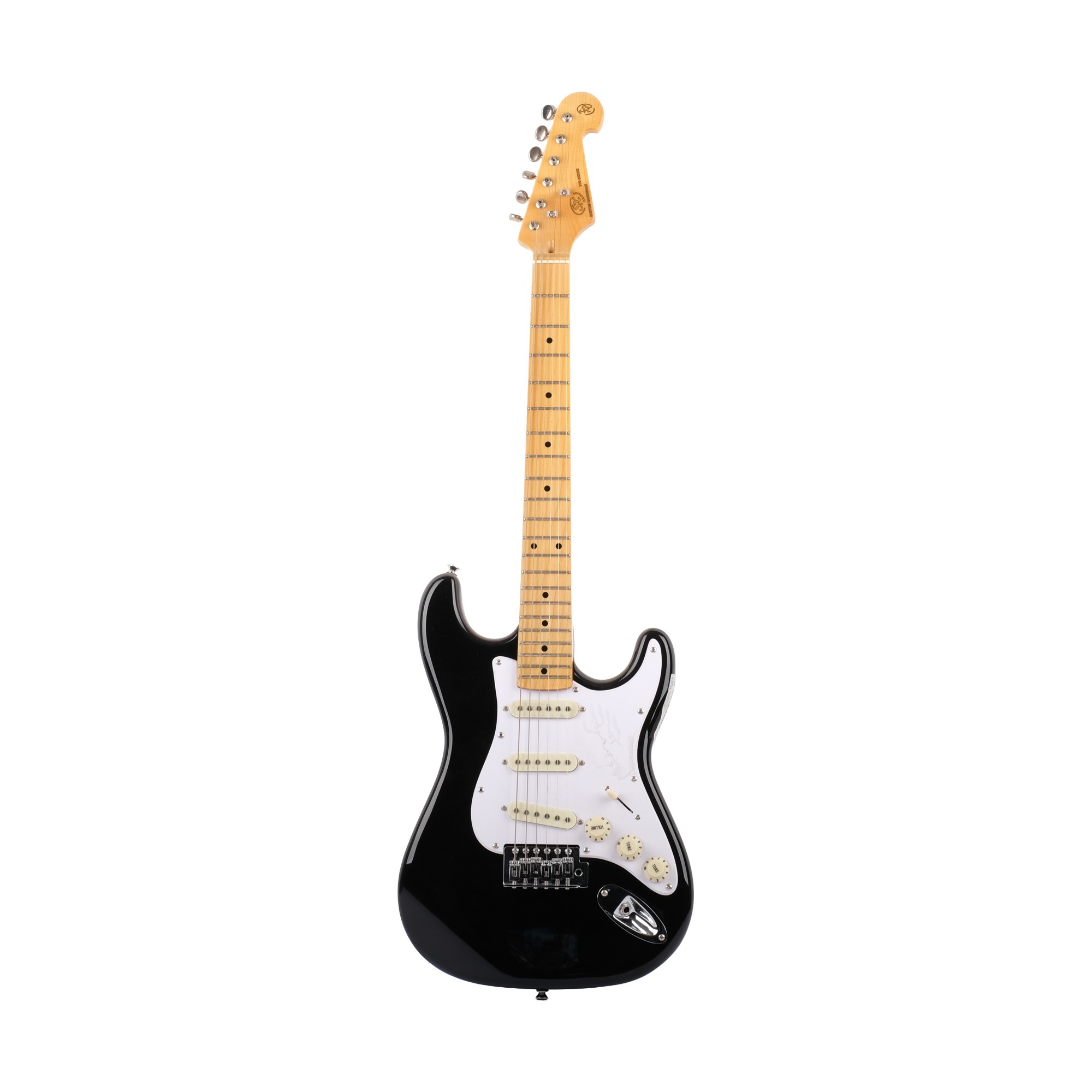 [Outlet] SX Stratocaster 3/4 Elektro Gitar (Siyah) (OL 25-25001) 1